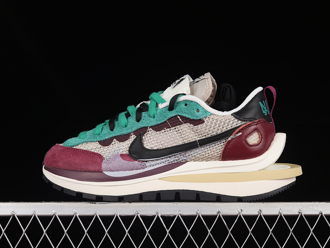 Sacai [DD3035-200]-[LJ SACAI X VAPORWAFFLE SP STRING/BLACK/VILLAIN RED/NEPTUNE GREEN]-[35.5-46], photo 1