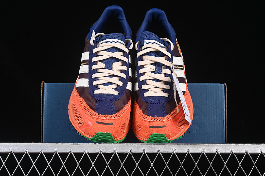 Adidas [JP8815]-[BAD BUNNY X ADIZERO SL72 MAROON/CHALK WHITE/SEMI SOLAR RED]-[WOMAN:36-39]-[MAN:40-45] - Image 13