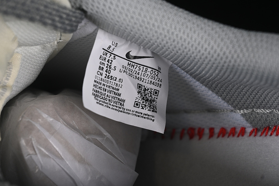 Nike [HH7518-052]-[AIR FORCE 1 07 LOW CDG WHITE/GREY]-[WOMAN:36-39]-[MAN:40-45] - Image 6