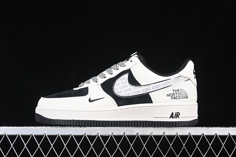 Nike Nike AIR FORCE 1 07 LOW CDG WHITE/GREY/BLACK · BB7518-013, photo 1