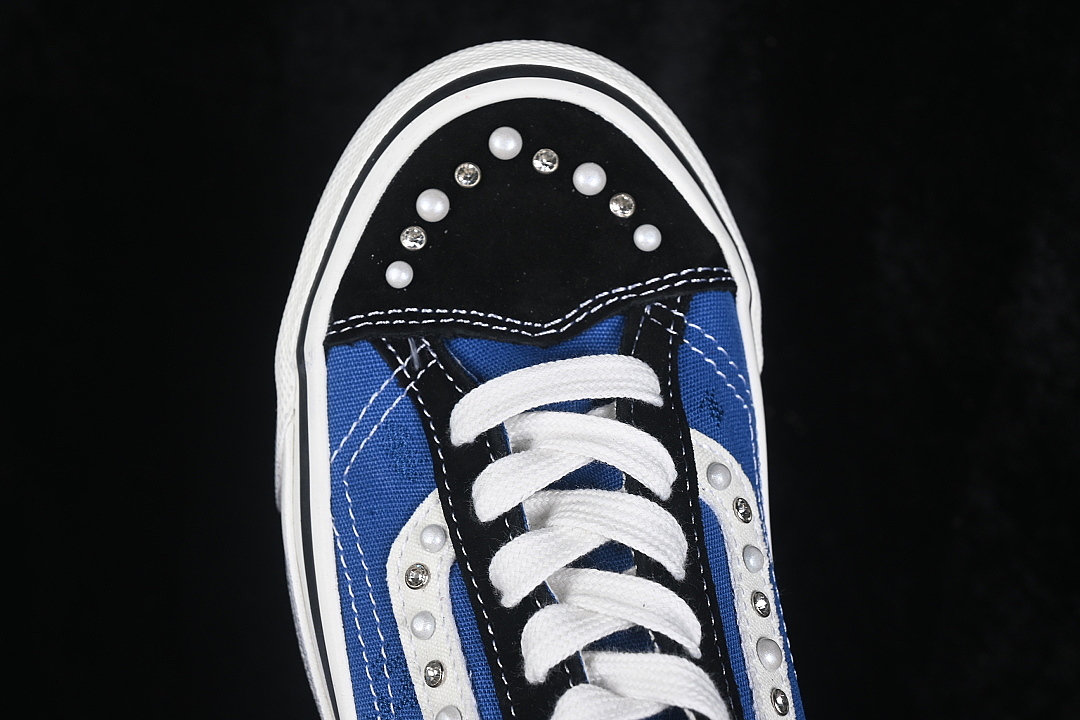 Unbranded [VN000E8VYA6]-[LX OLD SKOOL 36 BLACK/NAVY]-[WOMAN:35-39]-[MAN:40-44] - Image 9