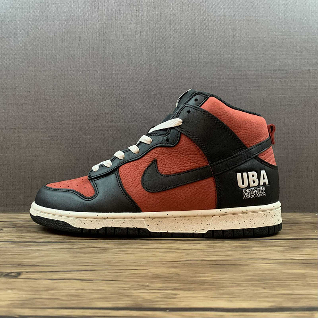Undercover Nike UNDERCOVER X SB DUNK HIGH 1985 UBA GYM RED/BLACK · DD9401-600, photo 1