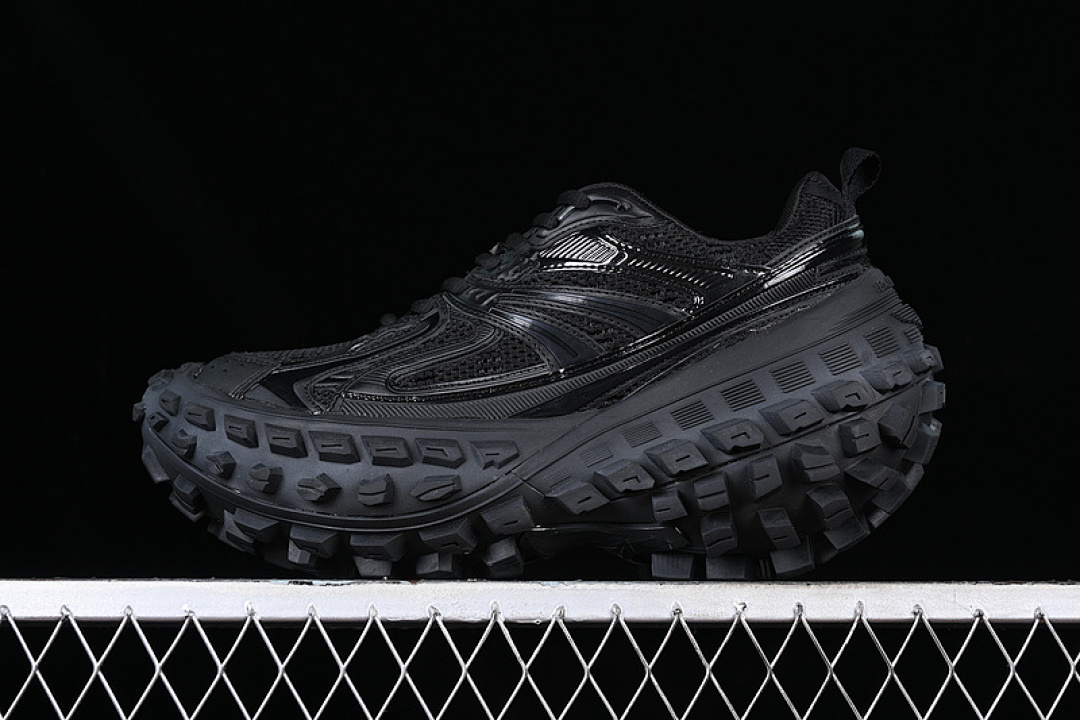 Unbranded [W2RA61000]-[BA*LEN*CIAGA DEFENDER RUBBER PLATFORM SNEAKERS BLACK]-[WOMAN:35-39]-[MAN:40-46], photo 1