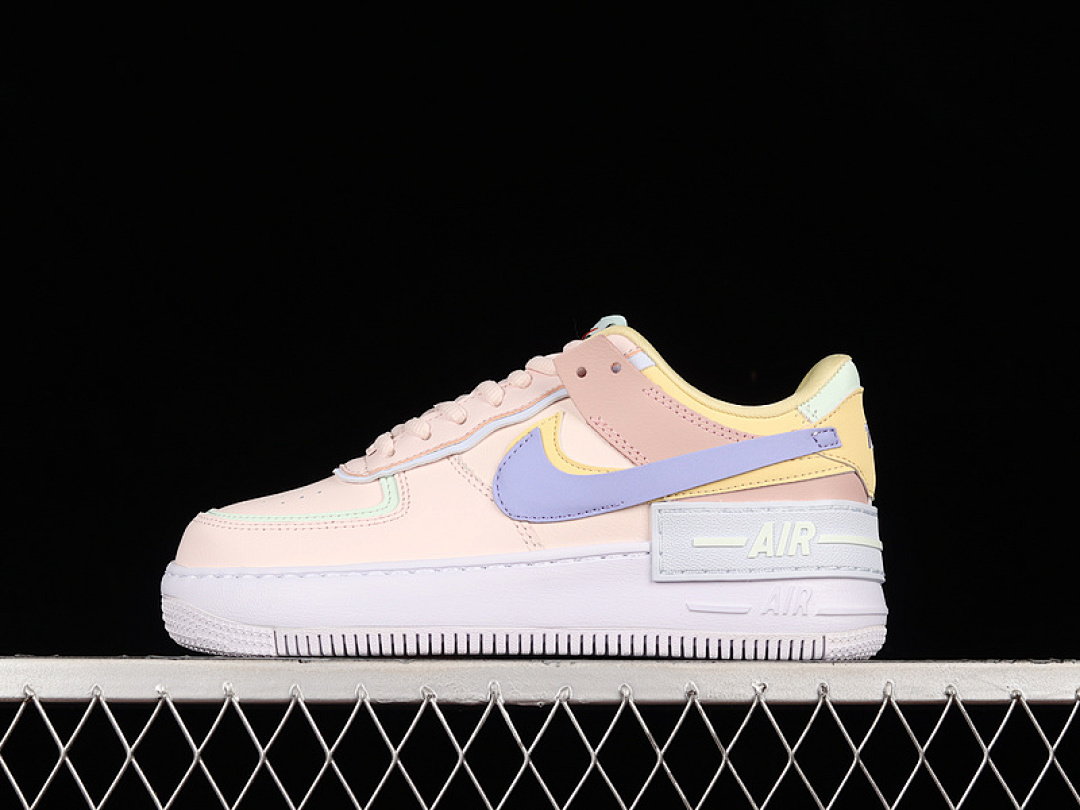 Nike Nike AIR FORCE 1 SHADOW LIGHT SOFT PINK/PINK OXFORD/LEMON WASH/LIGHT THISTLE · CI0919-600, photo 1
