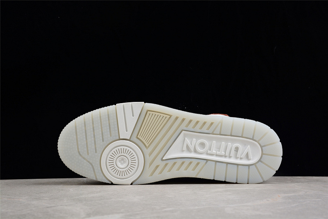 Louis Vuitton [L*V LOW TRAINER SNEAKERS WHITE/BROWN/BLACK]-[MAN:38-45] - Image 15