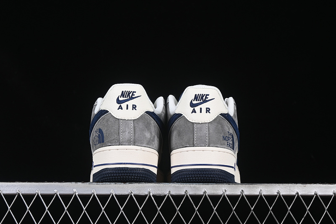 Nike [XZ6188-975]-[AIR FORCE 1 07 LOW WHITE/GREY/BLUE]-[WOMAN:36-39]-[MAN:40-45] - Image 14