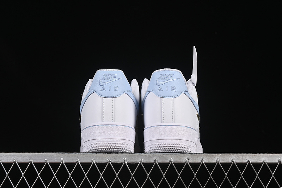 Nike [ZH0316-084]-[AIR FORCE 1 07 LOW WHITE/BLUE/GOLD]-[WOMAN:36-39]-[MAN:40-45] - Image 14
