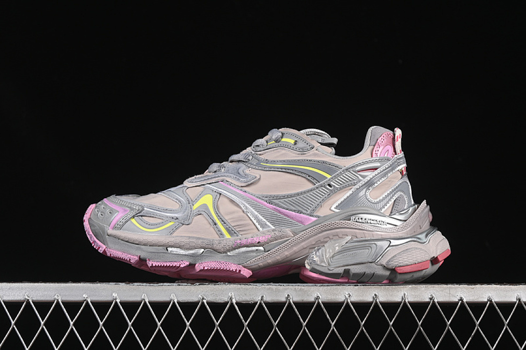 Balenciaga Balenciaga RUNNER.2 NYLON 8.0 GREY/PINK · WRNNY9175, photo 1