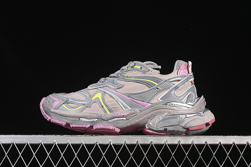 Balenciaga Balenciaga RUNNER.2 NYLON 8.0 GREY/PINK · WRNNY9175, photo 1
