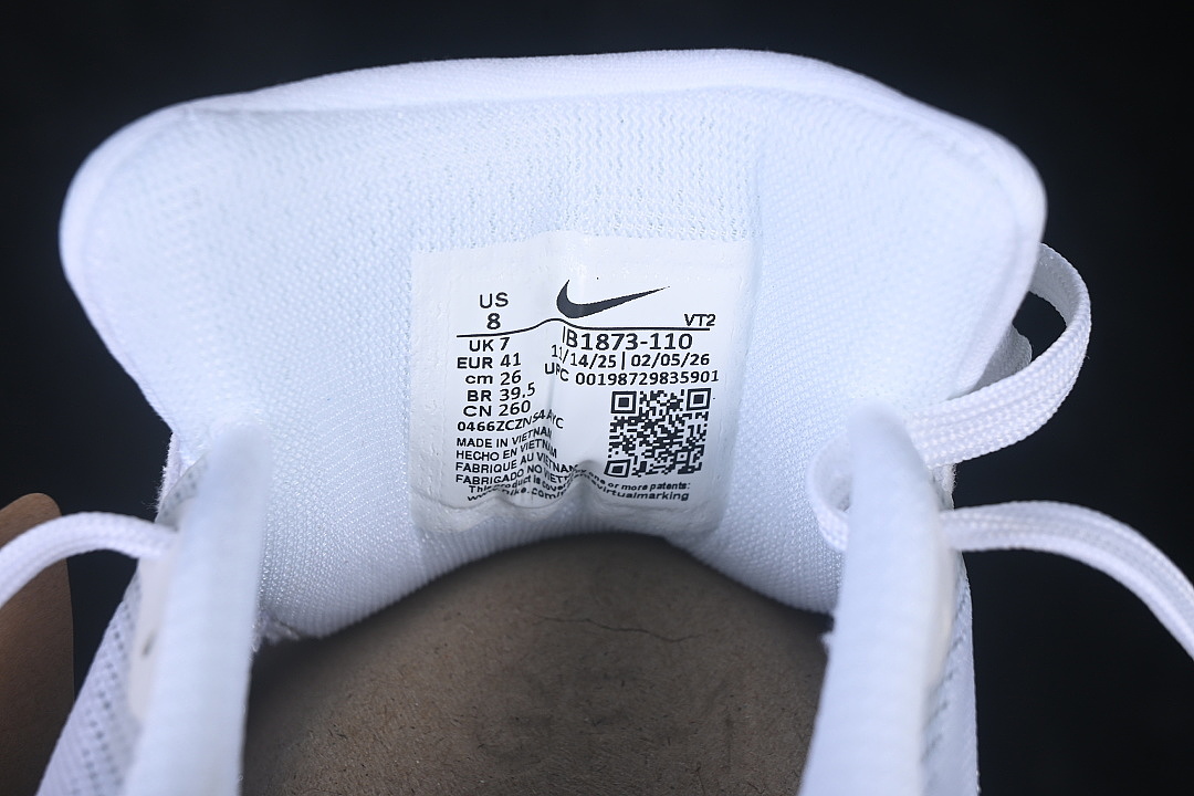 Nike [IB1873-110]-[AIR ZOOM PEGASUS 42 BREATHABLE RUNNING SHOES GREY/WHITE]-[WOMAN:39]-[MAN:40-48.5] - Image 5