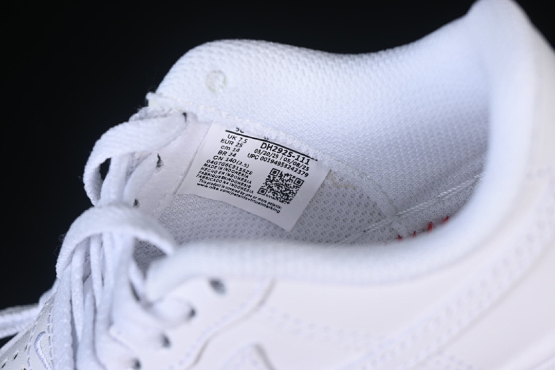 Nike [DH2925-111]-[AIR FORCE 1 07 CHILDREN'S SHOES WHITE/WHITE]-[KID:22-34]-[WOMAN:35-37.5] - Image 5