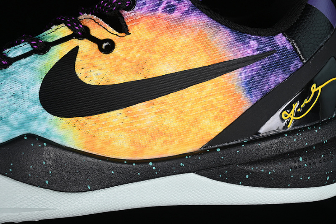 Nike [555035-302]-[KOBE 8 SYSTEM EASTER FIBERGLASS/COURT PURPLE/BACK/LASER PURPLE]-[MAN:40-46] - Image 7
