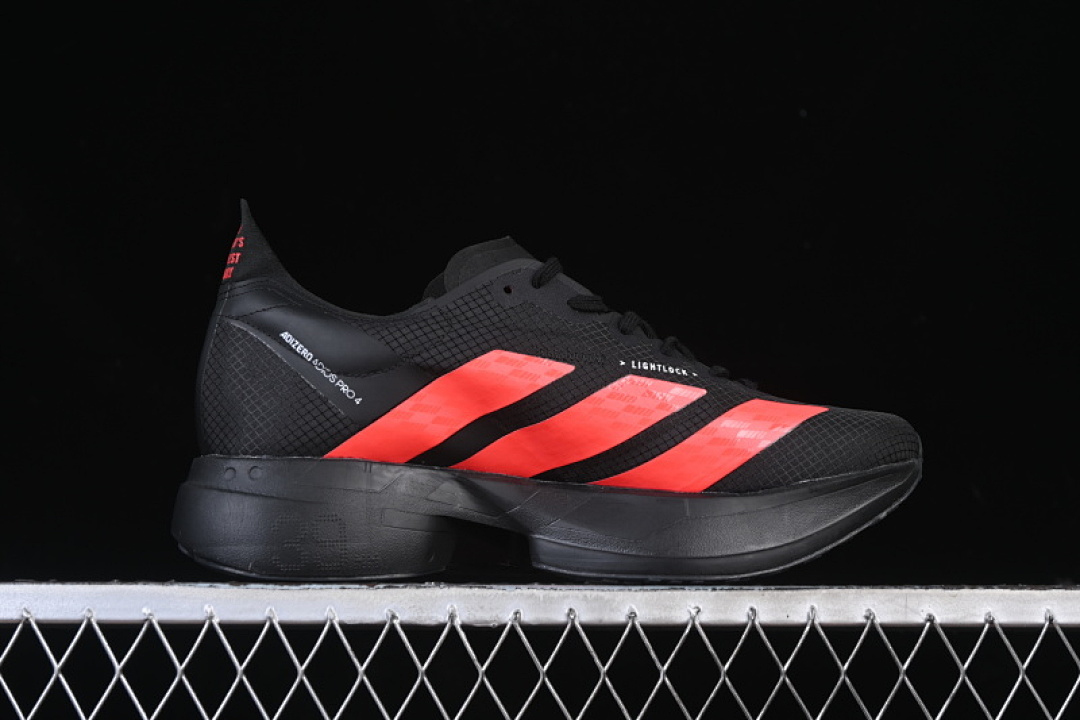 Adidas [JR6658]-[ADIZERO ADIOS 4 M BLACK/ORANGE]-[WOMAN:36-39]-[MAN:40-46] - Image 16