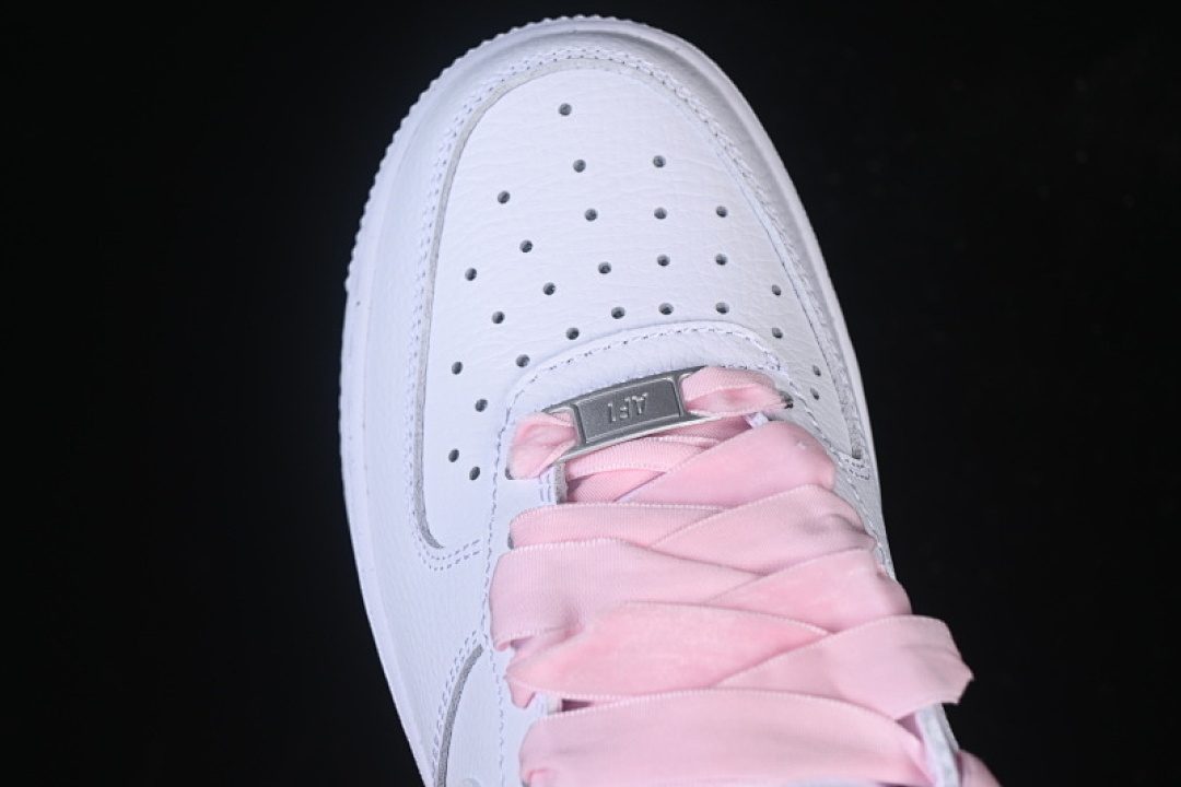 Nike [HV4403-601]-[AIR FORCE 1 07 LOW CASUAL SNEAKERS LIGHT PINK/WHITE]-[WOMAN:35.5-39]-[MAN:40] - Image 9