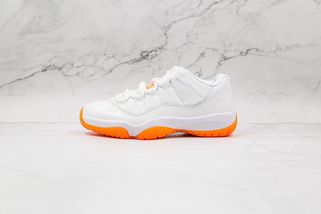 Jordan [AH7860-139]-[AIR JORDAN 11 RETRO LOW WHITE/WHITE/BRIGHT CITRUS]-[WOMAN:36-39]-[MAN:40-44.5], photo 1