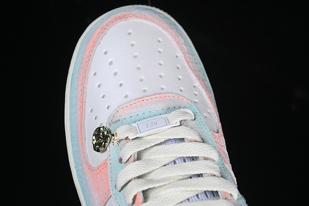 Nike [DX2678-111]-[AIR FORCE 1 07 LOW LATE SPRING RAIN WHITE/BLUE/PINK]-[WOMAN:36-39]-[MAN:40-45] - Image 10