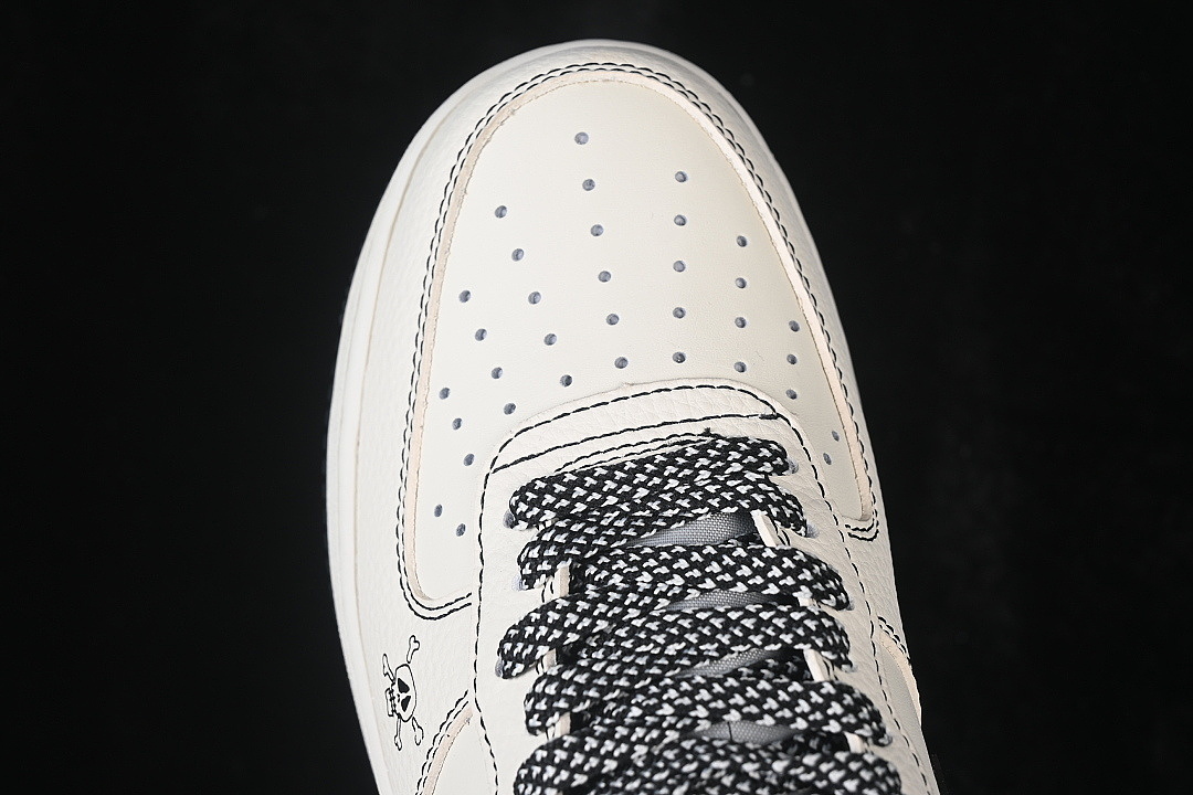 Nike [LD1999-026]-[AIR FORCE 1 07 LOW CASUAL SNEAKERS WHITE/BLACK/WHITE]-[WOMAN:36-39]-[MAN:40-45] - Image 10