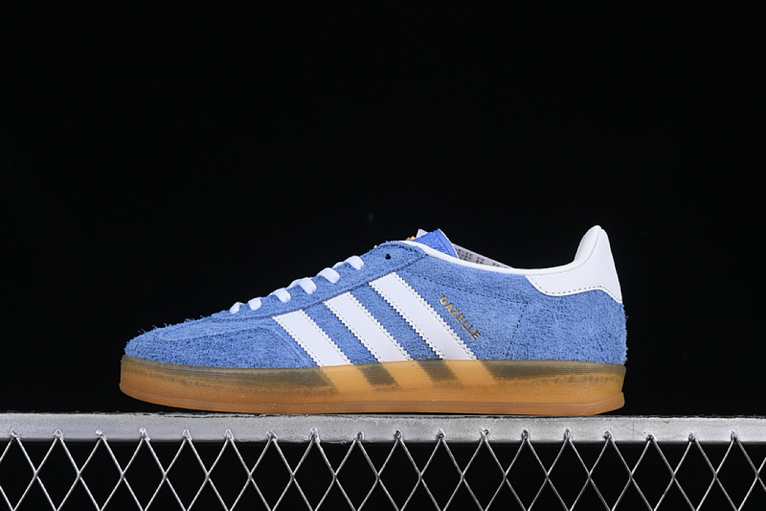 Unbranded [HQ8717]-[ORIGINALS GAZELLE INDOOR BLUE FUSION/FOOTWEAR WHITE/GOLD METALLIC]-[UNISEX:36-45], photo 1