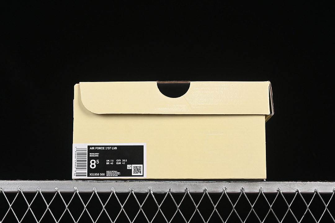 Nike [DXS1958-568]-[AIR FORCE 1 07 LOW SUPREME WHITE/GREY/BLACK]-[WOMAN:36-39]-[MAN:40-45] - Image 12