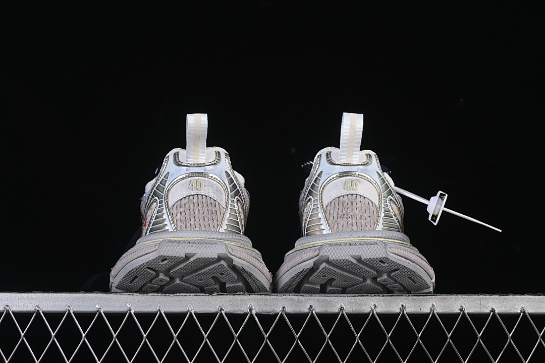 Balenciaga [W3XSG9161]-[BALENCIAGA 3XL SPLIT LOGO BLACK/BEIGE/SILVER/GREY]-[WOMAN:35-39]-[MAN:40-46] - Image 14