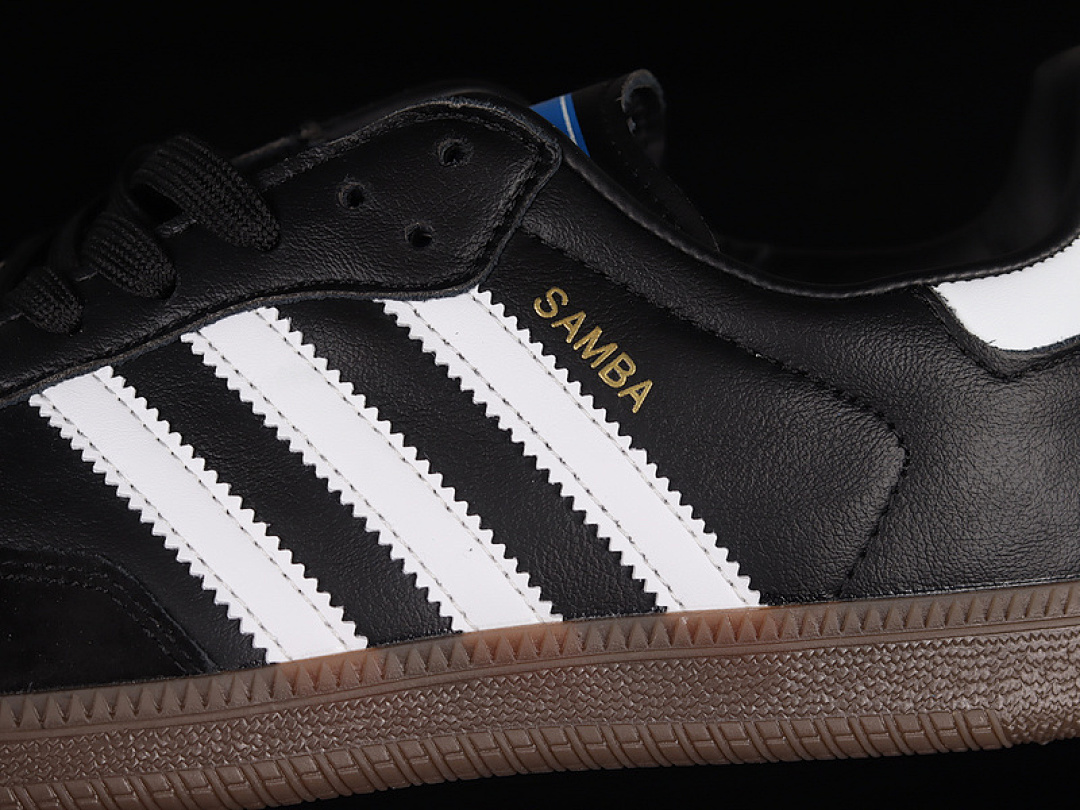 Adidas [B75807]-[SAMBA OG SHOES CORE BLACK/CLOUD WHITE/GUM]-[WOMAN:36-39]-[MAN:40-45] - Image 8