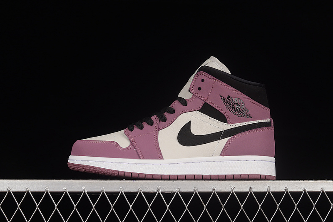 Jordan [DC7267-500]-[AIR JORDAN 1 MID SE WHITE/BERRY PINK/BLACK]-[WOMAN:35.5-40], photo 1