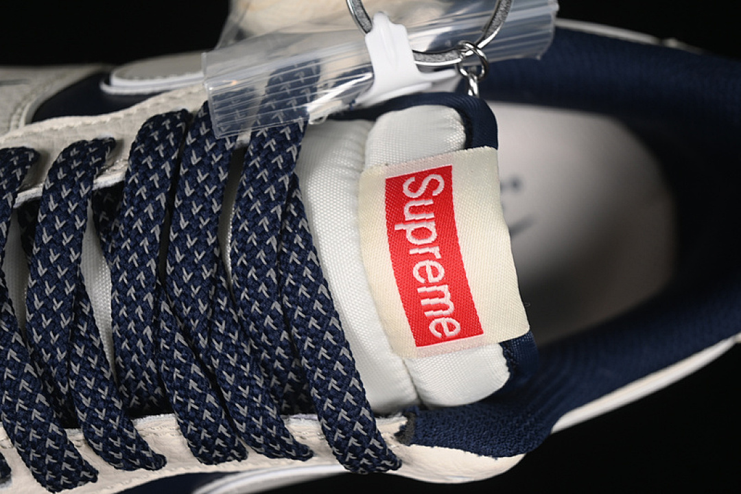Nike [HH7518-057]-[AIR FORCE 1 07 LOW SUPREME OFF WHITE/BLUE/RED]-[WOMAN:36-39]-[MAN:40-45] - Image 9