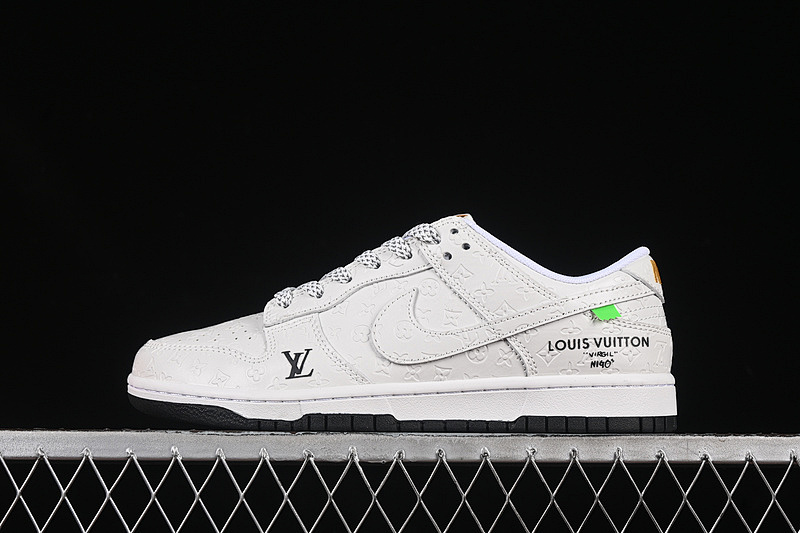 Louis Vuitton Nike SB DUNK LOW LV WHITE/GREY · XX3168-145, photo 1