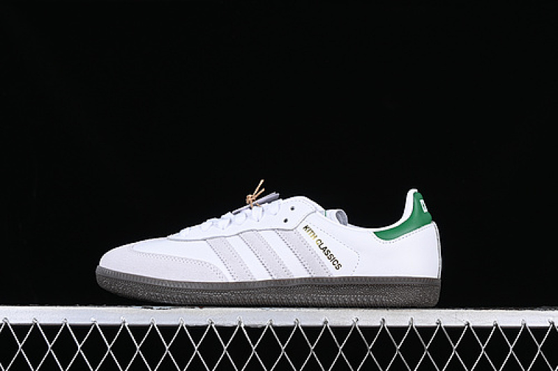 Adidas Adidas SAMBA KITH WHITE/GREY/GREEN/BLACK · FX5398, photo 1