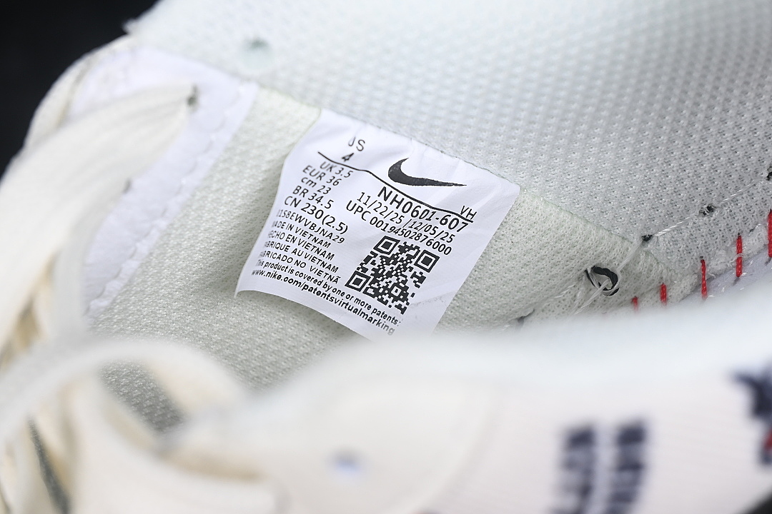 Nike [NH0601-607]-[AIR FORCE 1 07 LOW CASUAL SNEAKERS WHITE/BLACK/WHITE]-[WOMAN:36-39]-[MAN:40-45] - Image 6