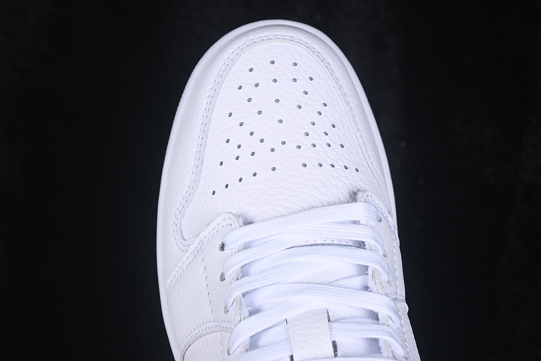 Unbranded [IQ9381-100]-[AIR JORDAN 1 LOW AJ1 BASKETBALL SHOES SILVER/WHITE]-[WOMAN:35.5-39]-[MAN:40-46] - Image 9