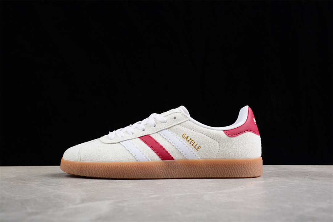 Adidas [IG0672]-[ADIDAS GAZELLE ALUMINIUM/CLOUD WHITE/COLLEGIATE BURGUNDY]-[WOMAN:36-39]-[MAN:40-45], photo 1
