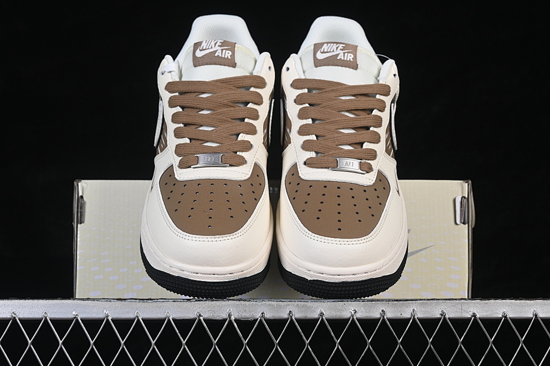 Nike [XD9314-618]-[AIR FORCE 1 07 LOW WHITE/BROWN]-[WOMAN:36-39]-[MAN:40-45] - Image 13