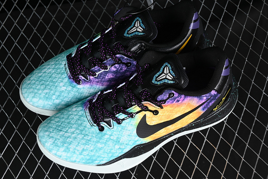 Nike [555035-302]-[KOBE 8 SYSTEM EASTER FIBERGLASS/COURT PURPLE/BACK/LASER PURPLE]-[MAN:40-46] - Image 10