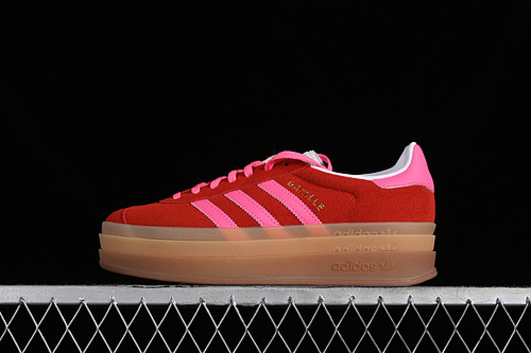 Unbranded [IH7496]-[ORIGINALS GAZELLE BOLD COLLEGIATE RED/LUCID PINK/CORE WHITE]-[WOMAN:35-42], photo 1