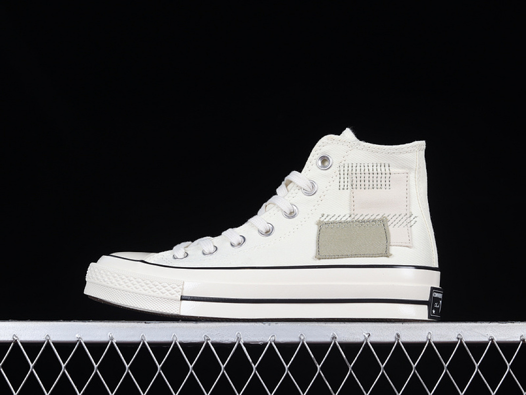 Converse [A00734C]-[CHUCK TAYLOR ALL-STAR 70S HIGH PATCHWORK EGRET/LIGHT BONE]-[WOMAN:35-39]-[MAN:40-44], photo 1