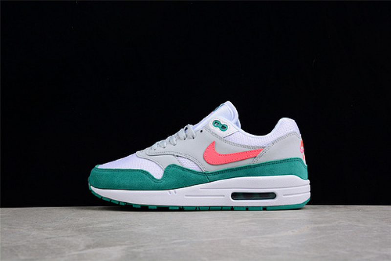 Nike AIR MAX 1 WATERMELON SUMMIT WHITE/SUNSET PULSE/KINETIC GREEN · AH8145-106, photo 1