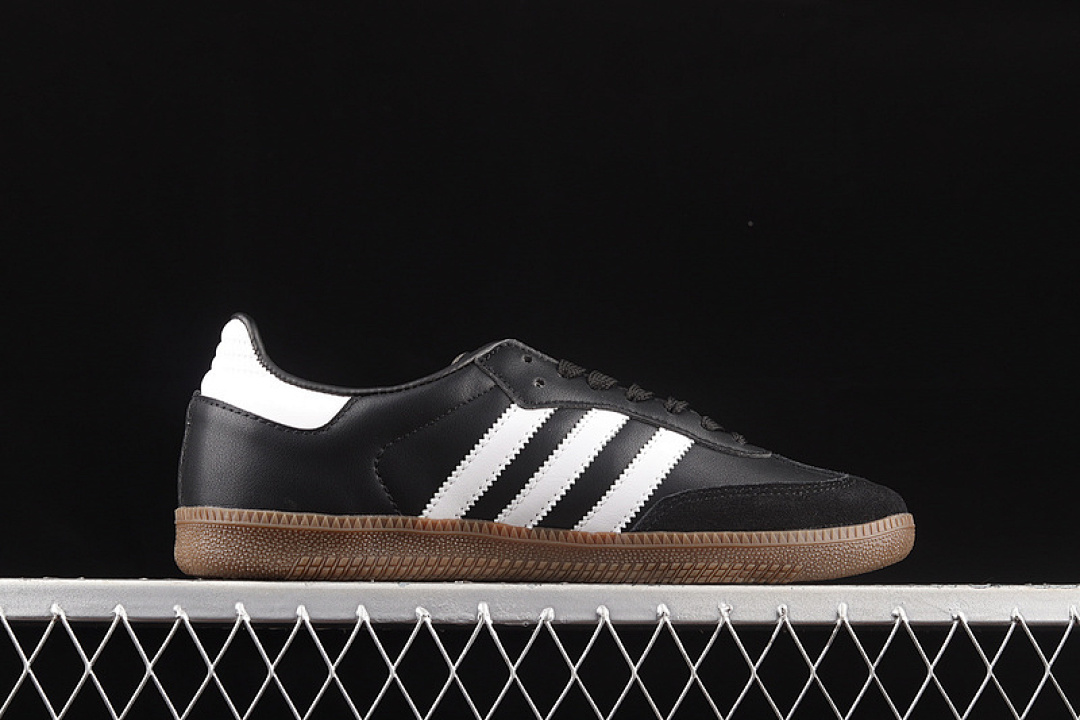 Adidas [B75807]-[SAMBA VEGAN SHOES CORE BLACK/CLOUD WHITE/CORE BLACK]-[MAN:39-45] - Image 16