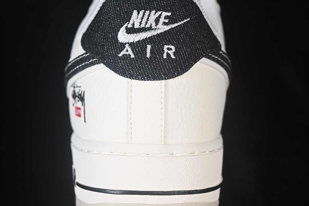 Nike [DN9688-105]-[AIR FORCE 1 07 LOW CASUAL SNEAKERS WHITE/BLACK/WHITE]-[WOMAN:36-39]-[MAN:40-45] - Image 7