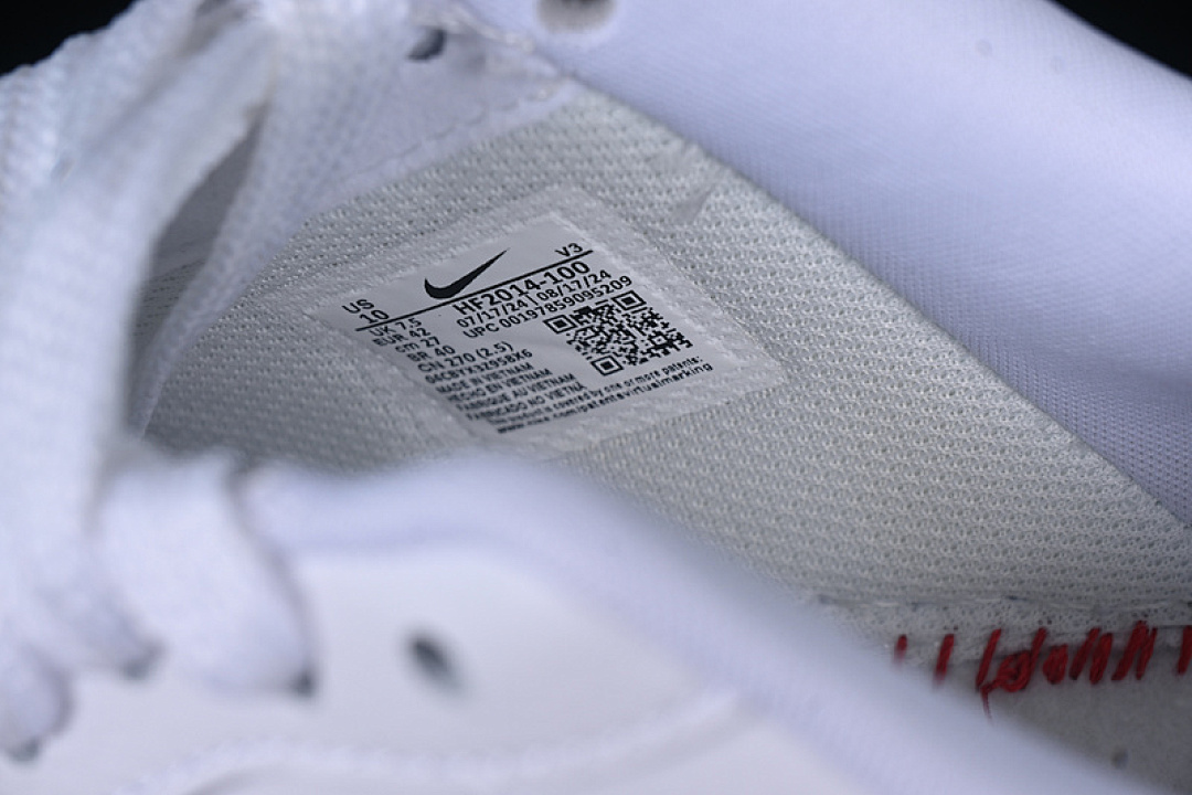 Nike [HF2014-100]-[AIR FORCE 1 07 LOW WHITE]-[WOMAN:35.5-39]-[MAN:40-45] - Image 6