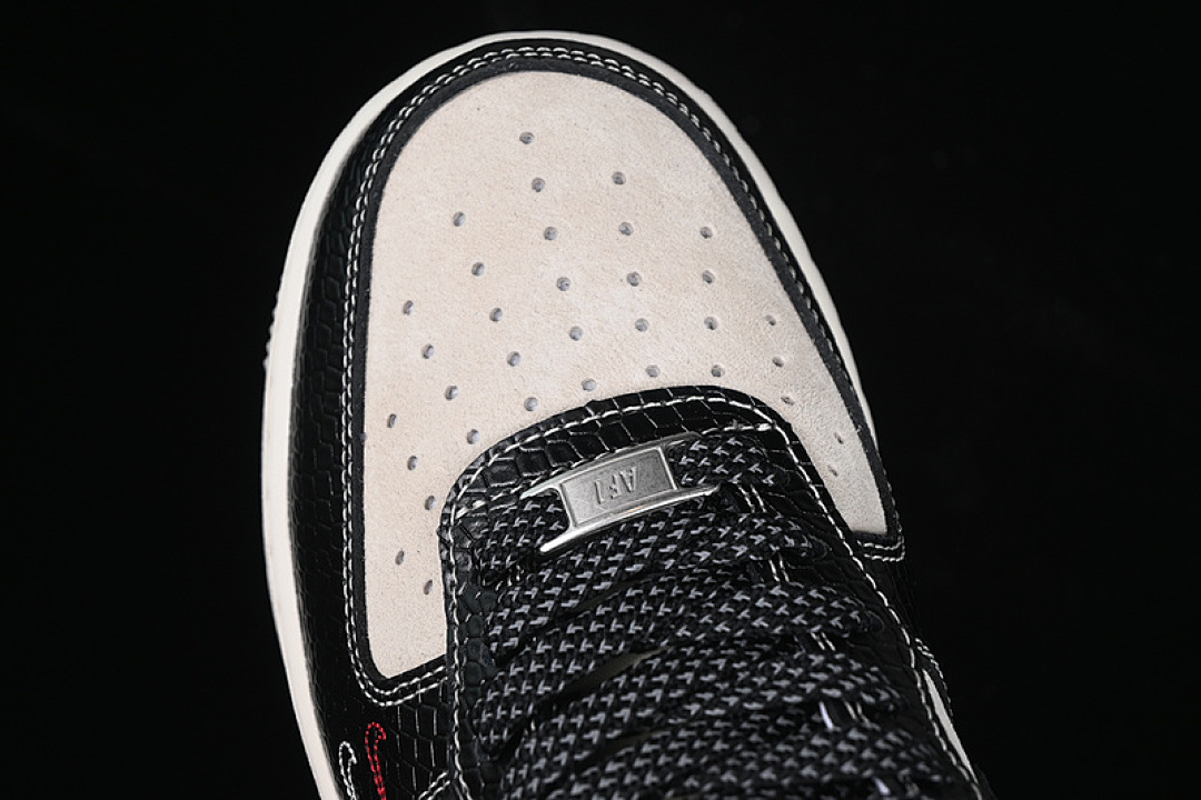 Nike [HH7518-034]-[AIR FORCE 1 07 LOW WHITE/BLACK/RED]-[WOMAN:36-39]-[MAN:40-45] - Image 9