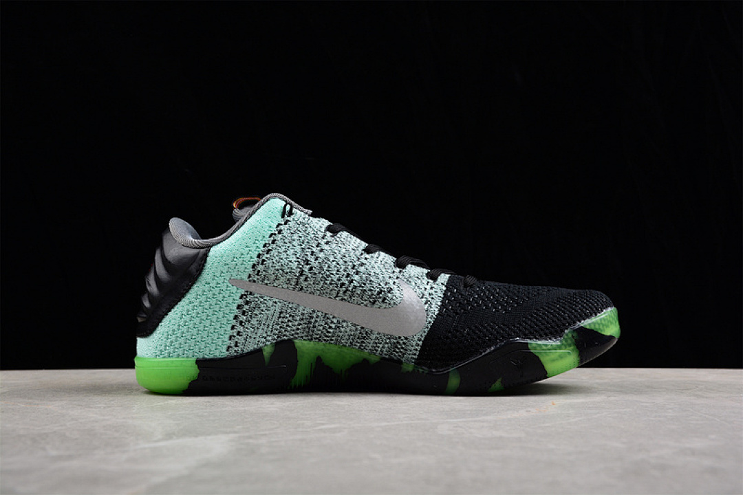 Nike [8244521-305]-[KOBE 11 LOW EASTER BLACK/BLACK/GREEN]-[MAN:40-46] - Image 12