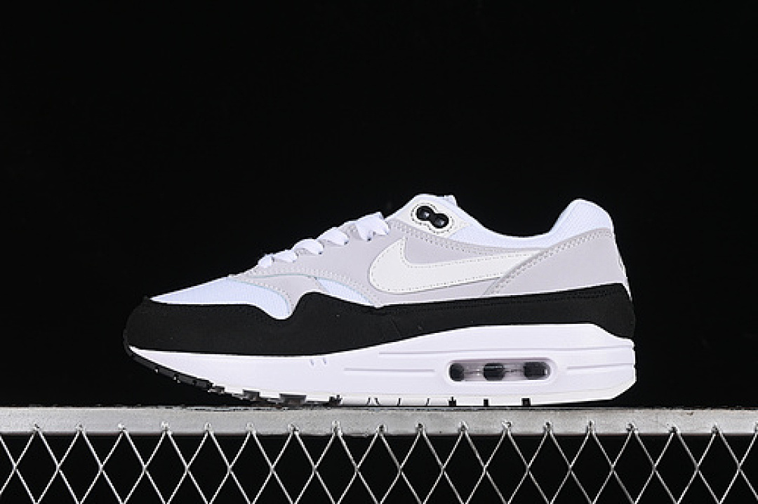 Nike AIR MAX 1 WOLF GREY/WHITE/BLACK · AH8145-003, photo 1
