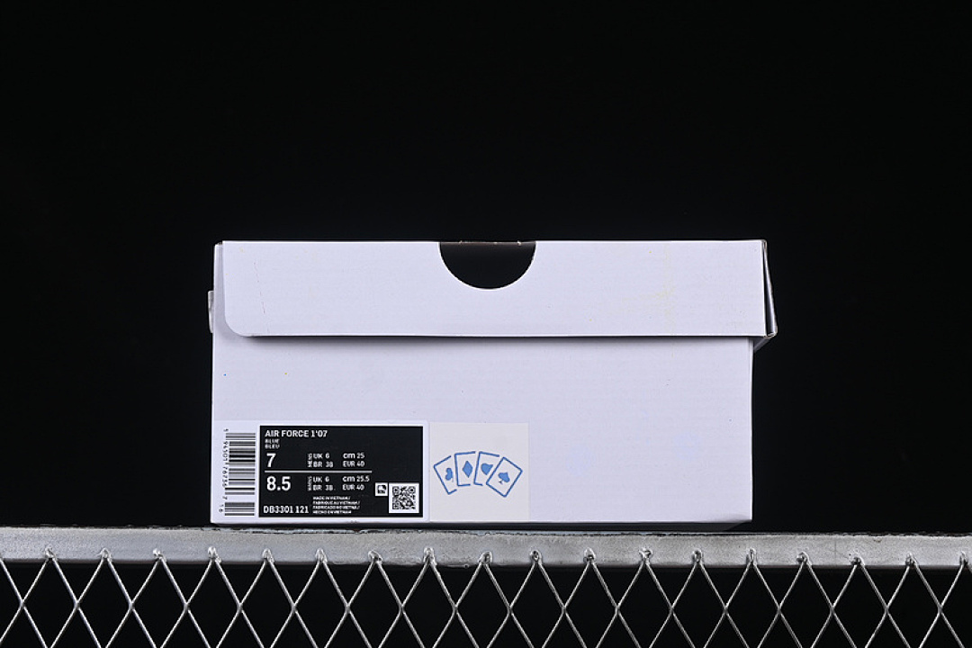 Nike [DB3301-121]-[AIR FORCE 1 07 LOW KAITO KUROBA WHITE/BLUE/PINK]-[WOMAN:36-39]-[MAN:40-45] - Image 12
