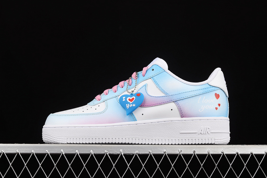 Nike [CW2288-111]-[AIR FORCE 1 LOW 07 WHITE/LIGHT BLUE/MULTI-COLOR]-[WOMAN:36-39]-[MAN:40-45], photo 1