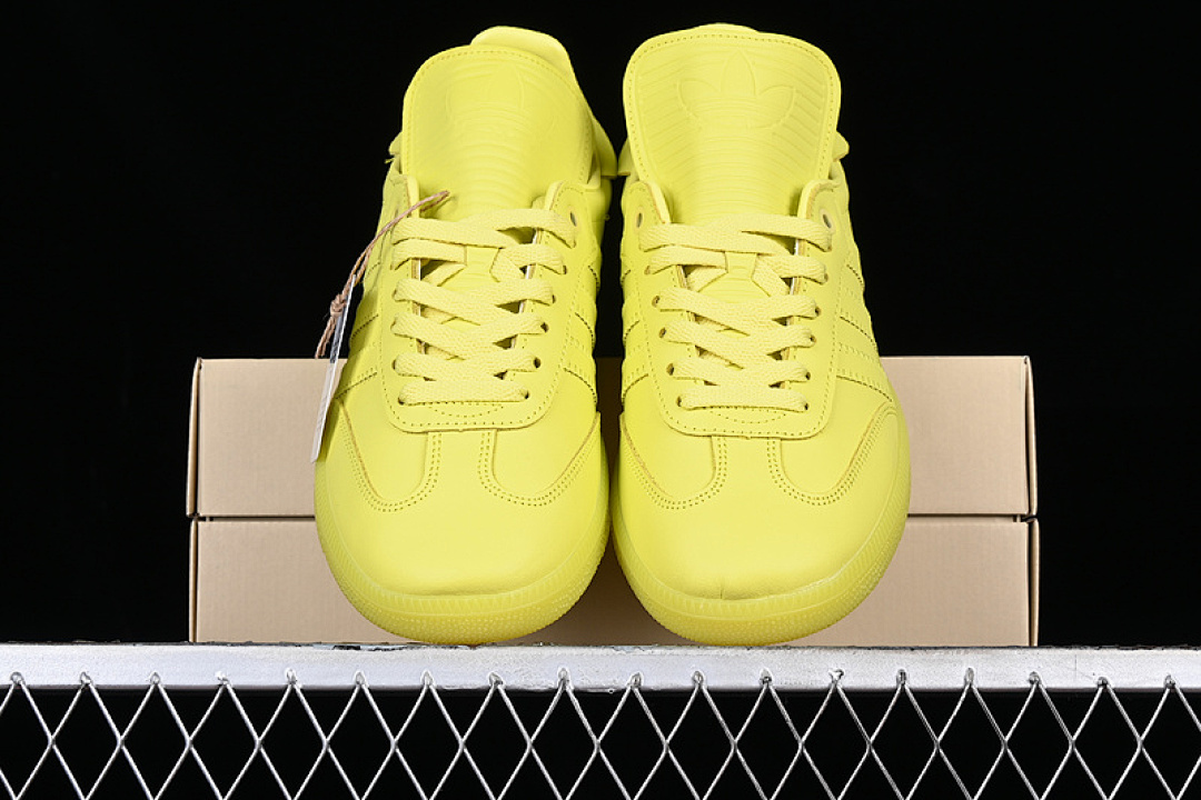 Adidas [IE7292]-[ADIDAS PHARRELL WILLIAMS ORIGINALS SAMBA YRLLOW]-[WOMAN:36-39]-[MAN:40-45] - Image 13