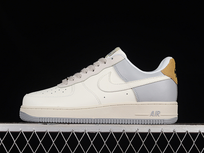 Nike Nike AIR FORCE 1 07 LOW WHITE/GREY/BROWN · CW2288-702, photo 1