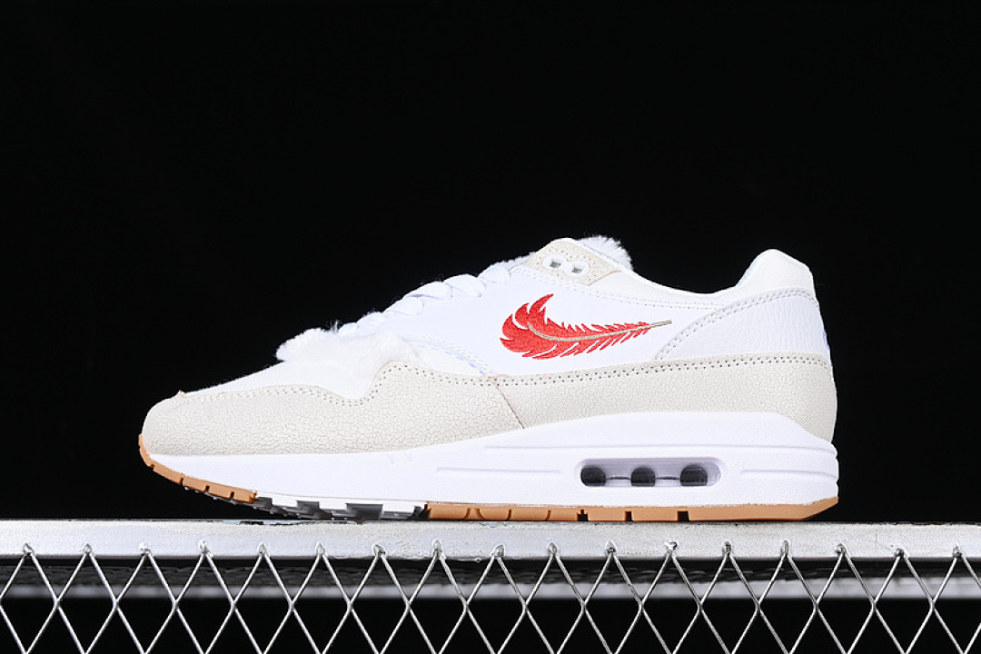 Nike AIR MAX 1 GS COAST PACK THE BAY WHITE/UNIVERSITY RED · FJ4628-100, photo 1