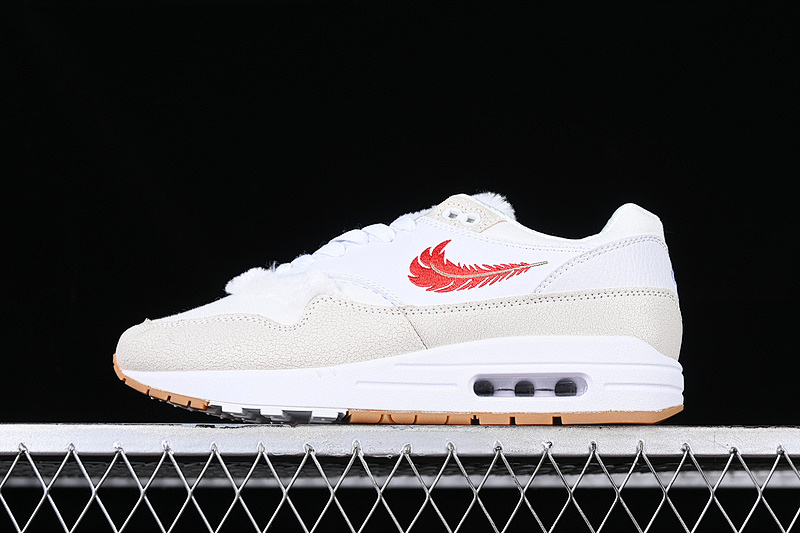 Nike AIR MAX 1 GS COAST PACK THE BAY WHITE/UNIVERSITY RED · FJ4628-100, photo 1