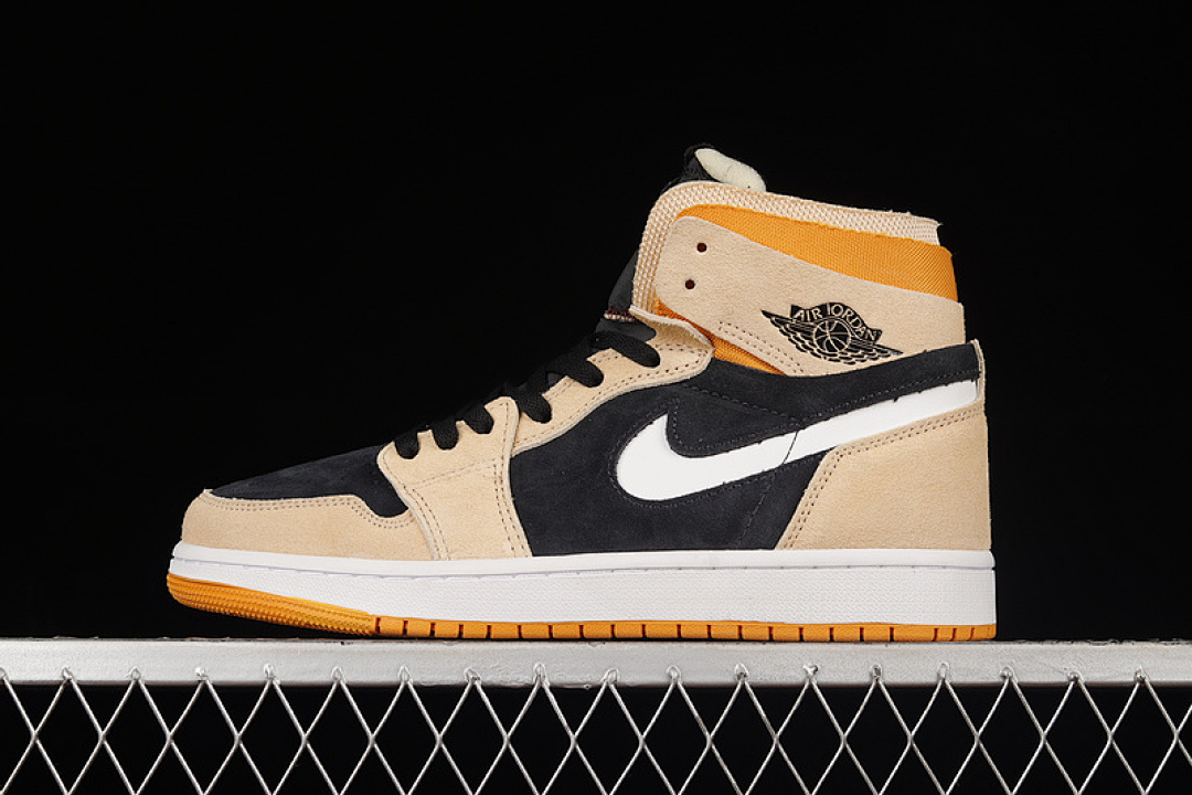 Jordan AIR Jordan 1 HIGH ZOOM COMFORT PUMPKIN SPICE WHITE ONYX/CARDINAL RED/BLACK · CT0978-200, photo 1